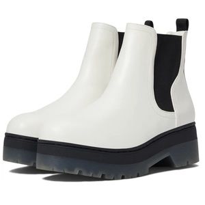 MIA Cayson White and Black Boots
